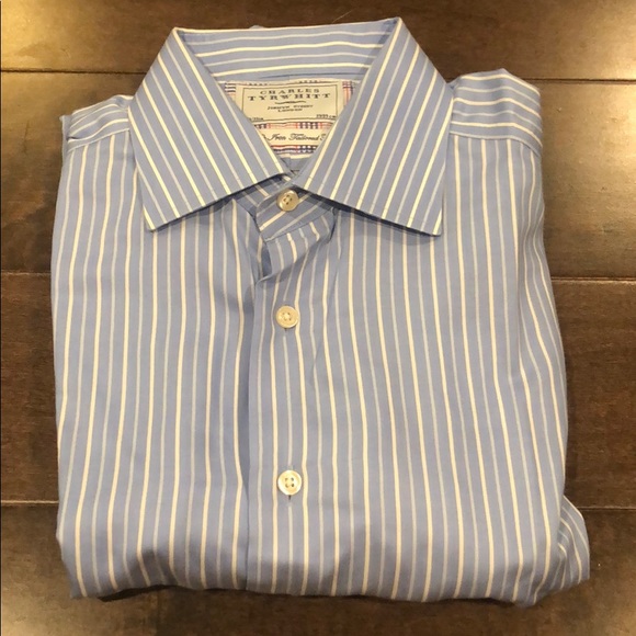 Charles Tyrwhitt Other - Charles Tyrwhitt Striped dress shirt blue